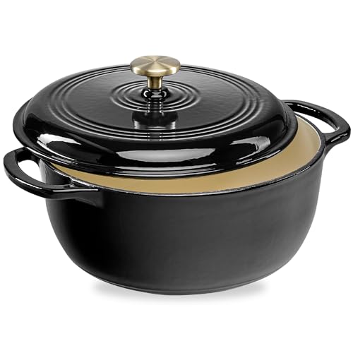 7.5 Quart Enamel Cast (Black Licorice / 7.5qt Round)