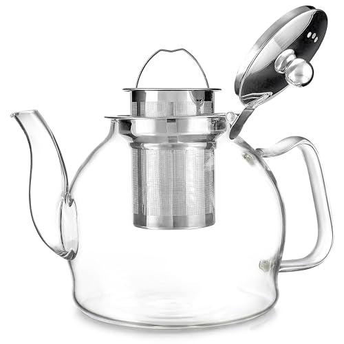 Dublin Glass Teapot (40 oz (4-5 cups))