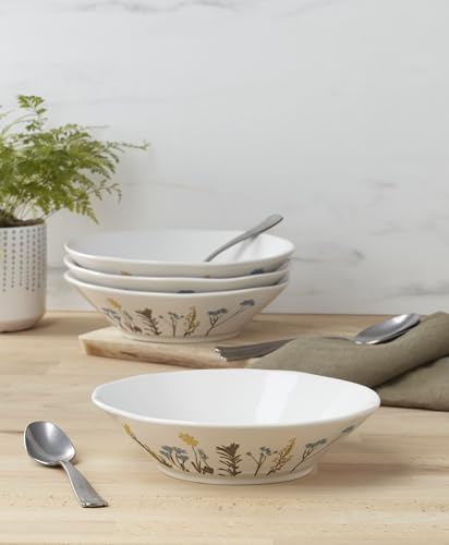 898388 Wildflowers Pasta Bowls (Pasta Bowl 4 Pc)
