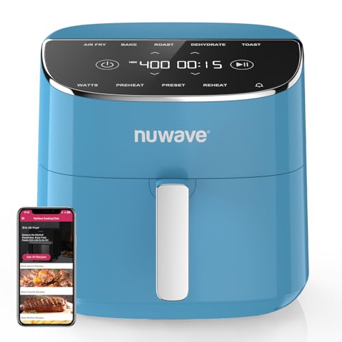 Brio Plus Air Fryer 8 Qt (8 quart / Cozy Blue)