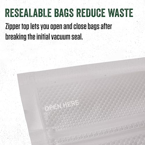 Products MaxVac Gallon Vacuum Sealer Zipper Bags (11"x16")