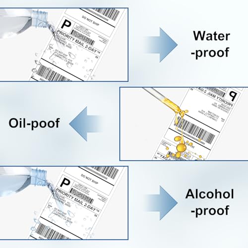 4x6 Direct Thermal Shipping Labels for Packages (18.99 Count)