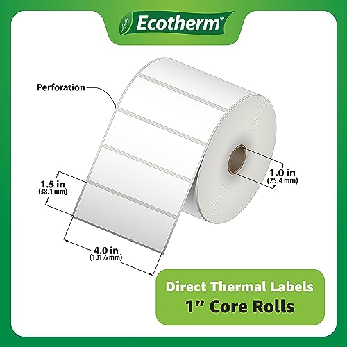 4" x 1.5" Thermal Labels (10800 Count)