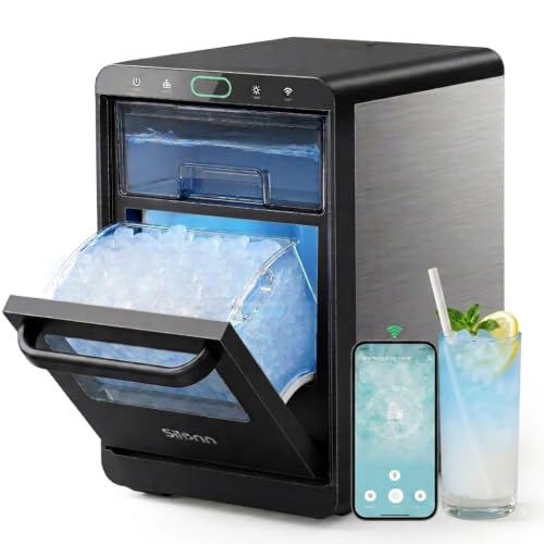 Nugget Ice Maker Countertop (Smart Controlled / 44 lbs)