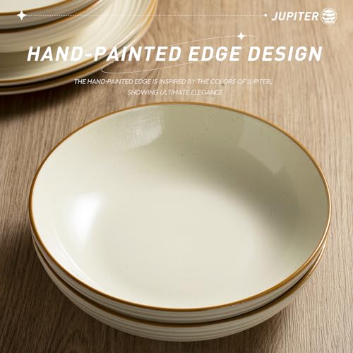 Jupiter Pasta Bowls (Vanilla White / Jupiter)