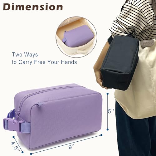 Small Insulated Lunch box Portable Soft Bag Mini Cooler Thermal Meal Tote Kit with Buckle for Work