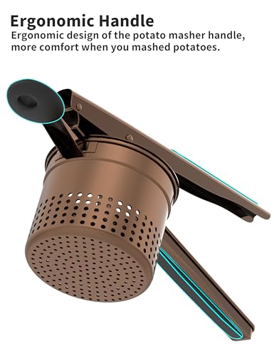 Large 15oz Potato Ricer (Bronze Color-Black)