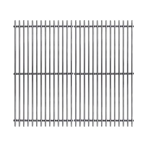 17.5" Stainless Steel 7639 Cooking Grates for Weber Spirit 300 Series (17.5"D x 23.8"W)