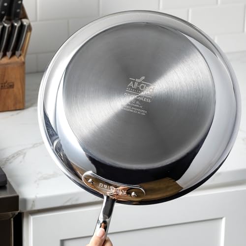 D3 Stainless Steel 12" Fry Pan (12 inch)