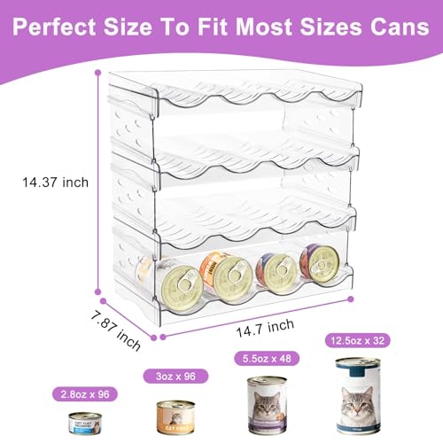 Cat Food Can Organizer 4 (4 Tier-4 Layer)