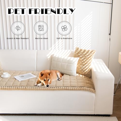 Couch Cover for Dogs Washable Non