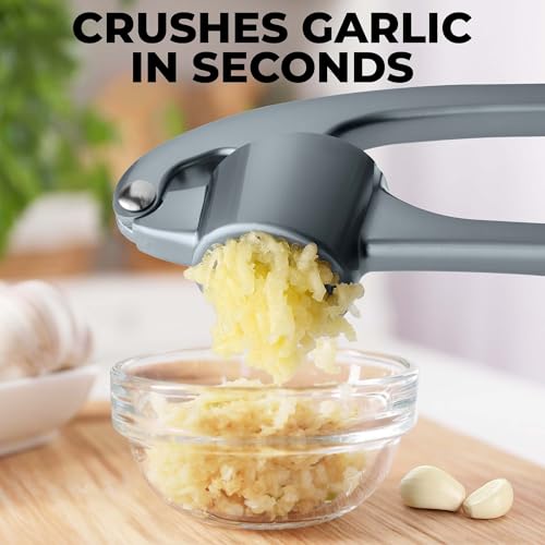 Large Premium Garlic Press Set
