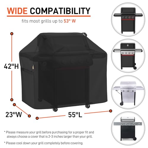 BBQ Grill Cover 55 Inch (55 Inch)