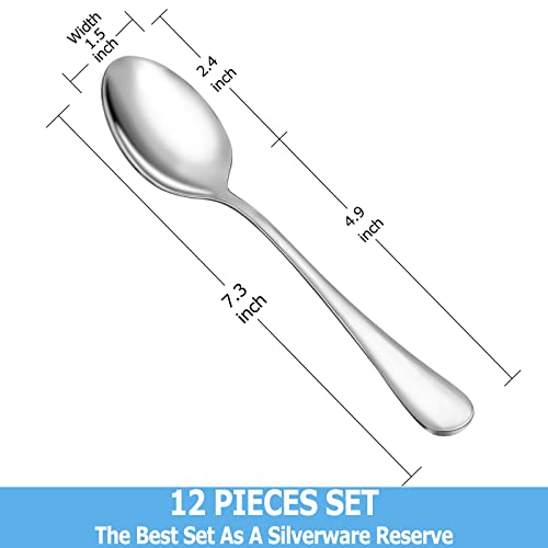 12 Pcs Dinner Spoon Set
