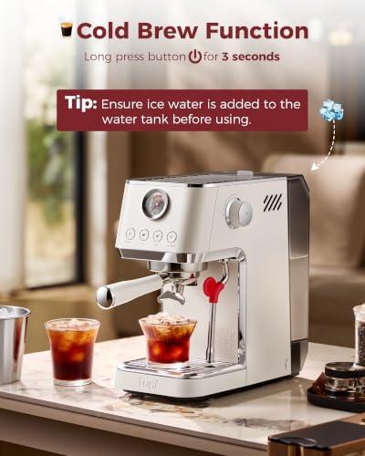 E2 Gen3 Espresso Machine with G3 64mm Flat Burr Coffee Grinder (Silver Grinder)