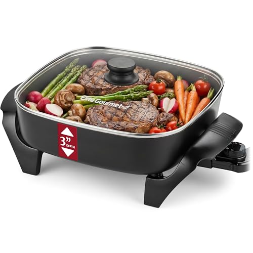 12" PFAS Free Ceramic Electric Skillet
