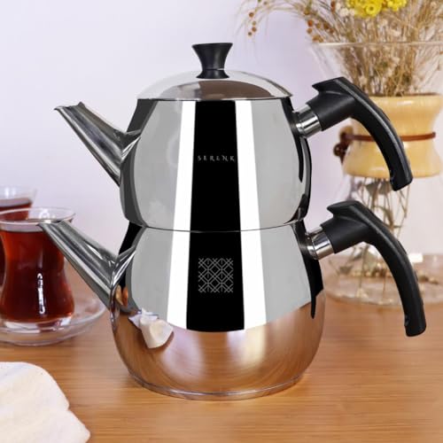Modernist Stainless Steel Teapot (Classic)