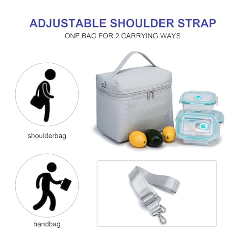 NOL 8L Insulated Lunch Bag for Women