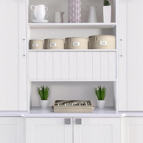 China Storage Containers (Beige / Dessert Plate Storage)