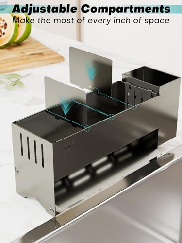 Kitchen Sink Caddy Organizer (Gray)