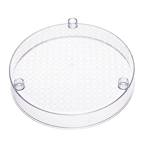 Lazy Susan Turntable Organizer for Spices and Condiments (9" Diameter, 2 Tier)