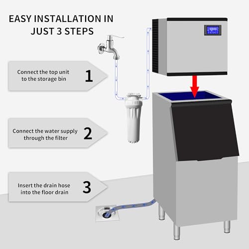 Commercial Ice Maker Machine 700 Lbs (700Lbs/24H)