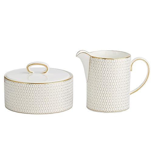 Gio Gold Cream & Sugar Set (Fine)