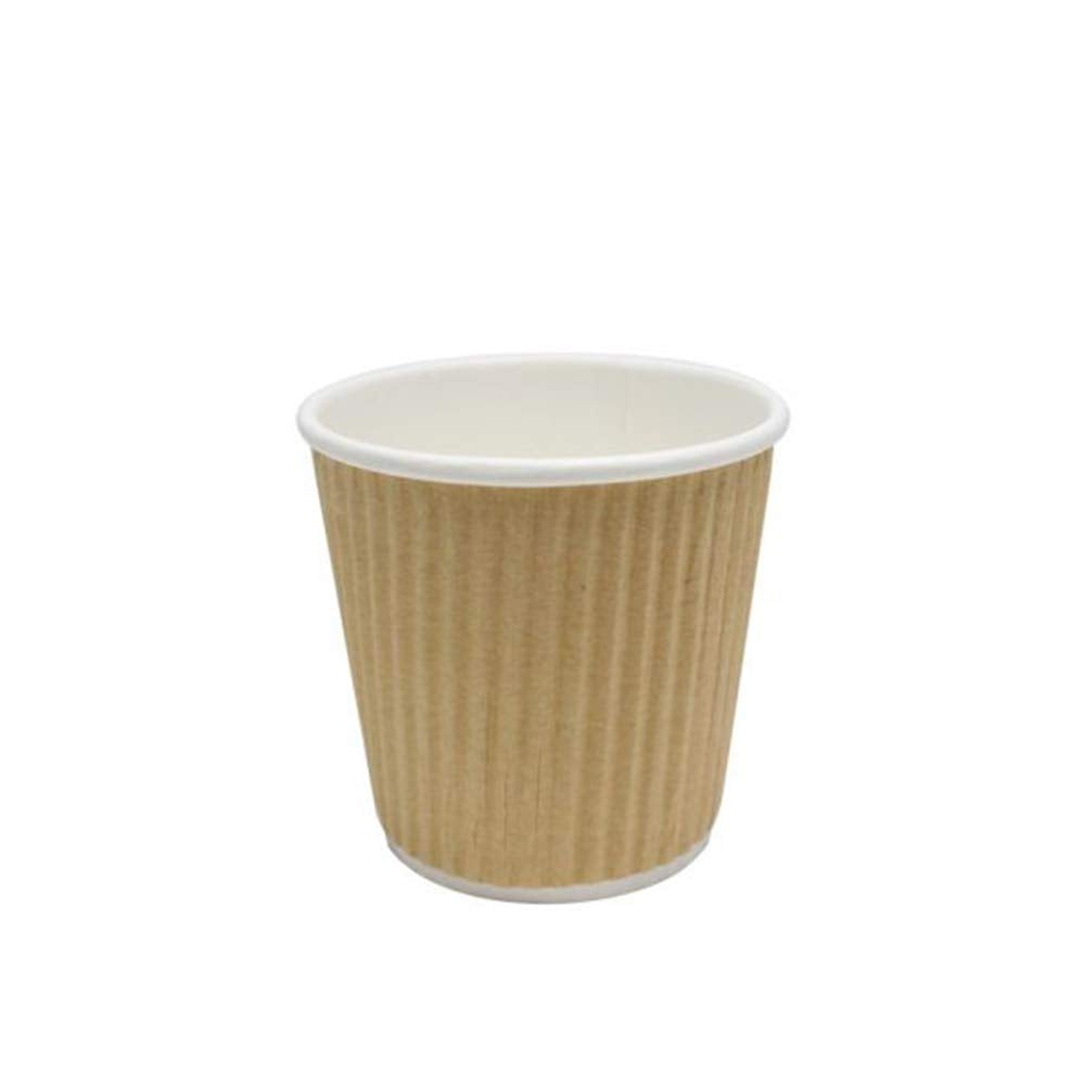 Coffee Hot Cups 4oz [1 (4 OZ / Brown)