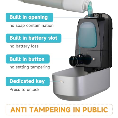 Liquid Automatic Soap Dispenser (Silver)