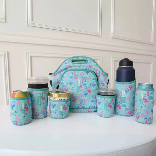 IceCreamSok Insulated Neoprene Cover (Under the Sea / Fits Tapered Pints)