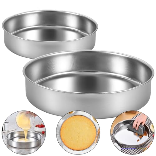 8 9.5 Inch Round Cake Pan Set (2 Count)