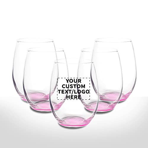 Stemless Wine Glasses in Bulk by ARC Perfection (10 Count)