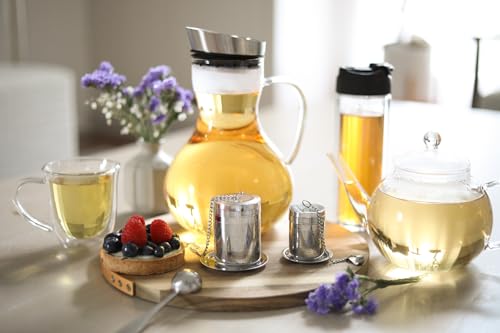 Elegant Stainless Steel Loose Leaf Tea Infuser (Small)