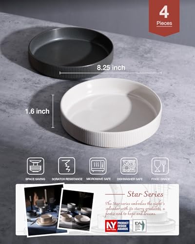 Star 8.25" Pasta Bowls Set of 4 (4 Count)