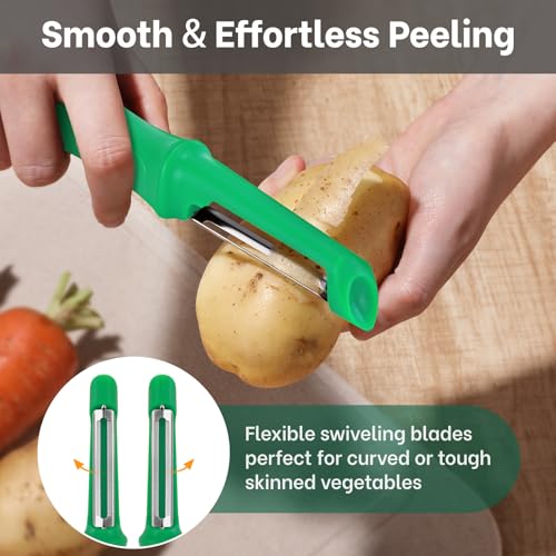 Swivel Vegetable Peeler (Green)