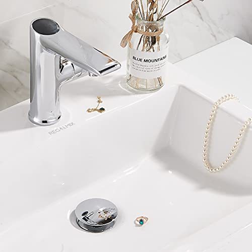 Pop Up Drain Without Overflow (Without Overflow / Chrome-2 Pack)