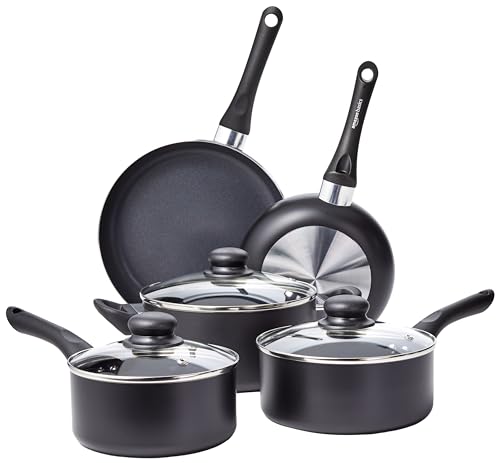 Ceramic Non Stick Cookware 8 (8 Piece Set, Pots & Pans)