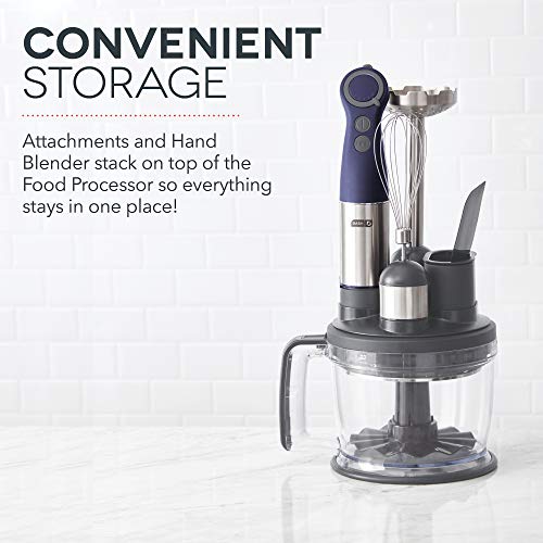 Chef Series Deluxe Immersion Hand Blender Set (Chef Series Deluxe / Midnight)