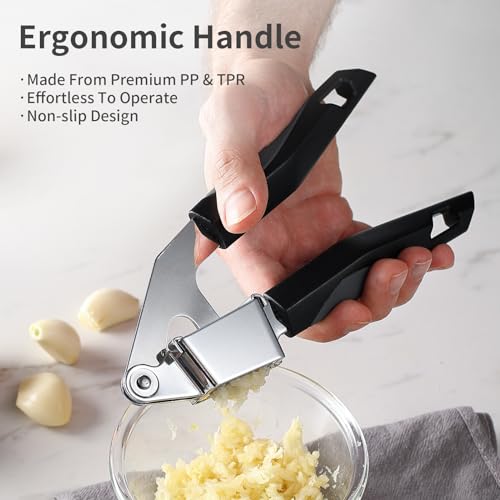 Garlic Press Stainless Steel
