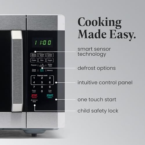 1.6 Cu. Ft. Countertop Microwave Oven (1.6 Cu. Ft. / Stainless Steel)