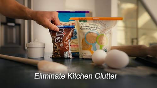 12 Pack Assorted Food Bag Sealers Reusable Chip Clips Bag Clips (Assorted Sizes (Pack of 12))