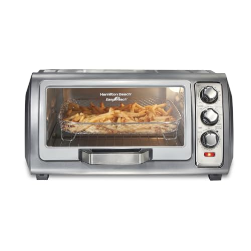 Easy Reach 6 Slice Countertop Air Fryer Toaster Oven Combo