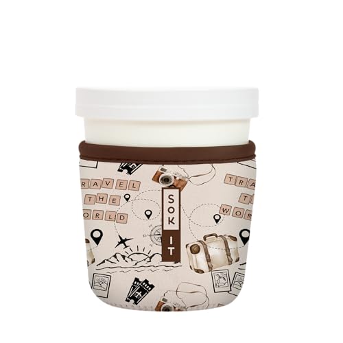 IceCreamSok Insulated Neoprene Cover (The Scenic Route / Fits Tapered Pints)