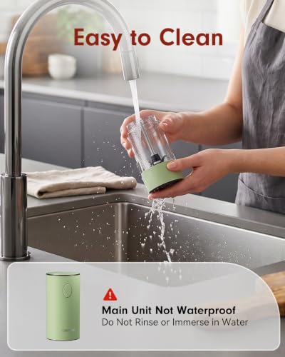 Larger Capacity Rechargeable Electric Salt and Pepper Grinder Set