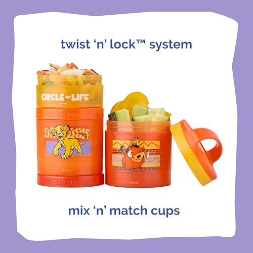 Lion King Snack Containers 3 Stackable Snack Cups (Disney / Circle of Life)