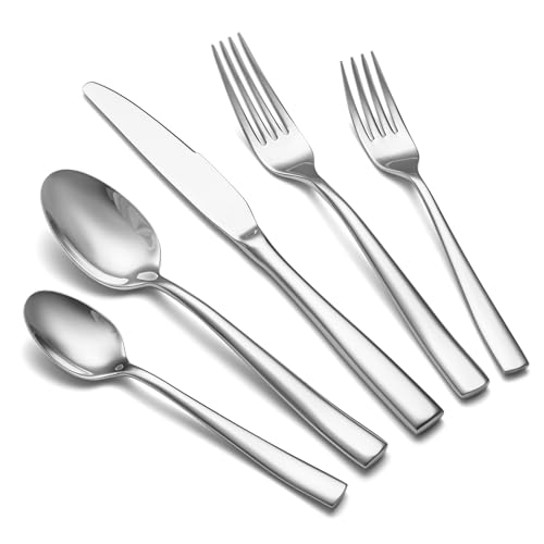 Heavy Duty Silverware Set for 8