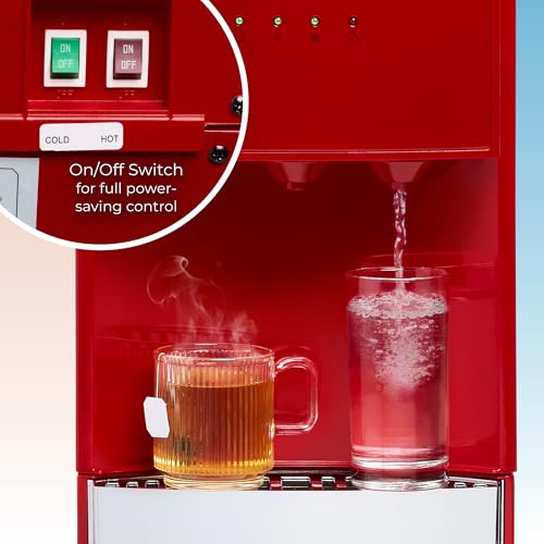 Retro Bottom Water Dispenser (Red / Bottom Load Retro)