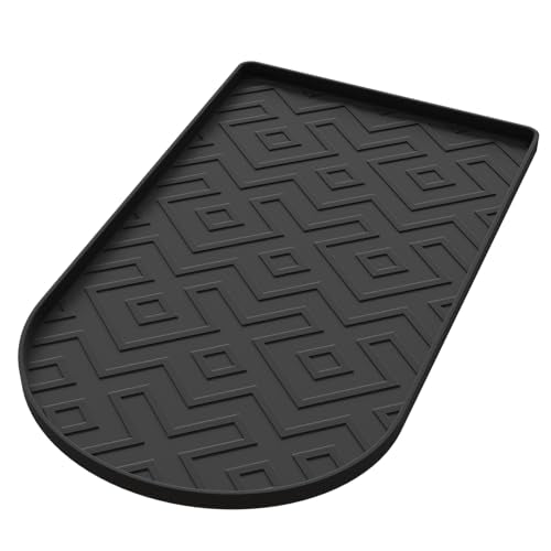 Silicone Coffee Mat (Black / 15.8" x 9.8")