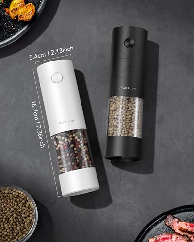 Electric Salt & Pepper Grinder Set (2 Count)