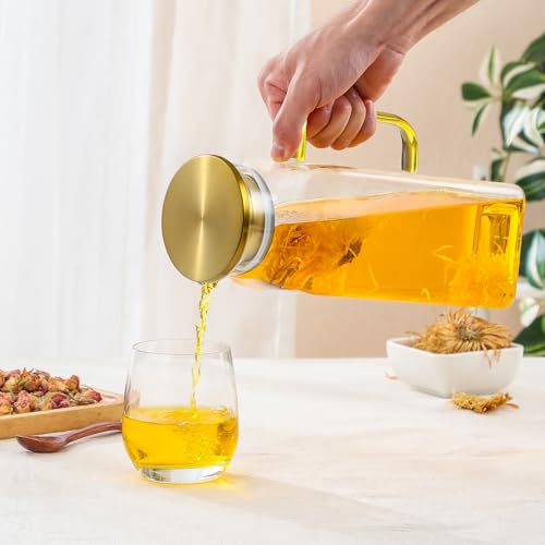 2 Quart 2 Liter 68 oz (Gold / 67.6 Ounces)